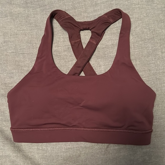 LULULEMON Time To Sweat Bra *Arctic Plum* - Picture 6 of 9